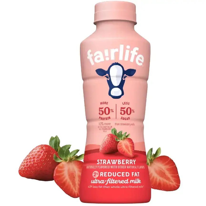 fairlife Strawberry 2% Ultra-Filtered Milk 14oz